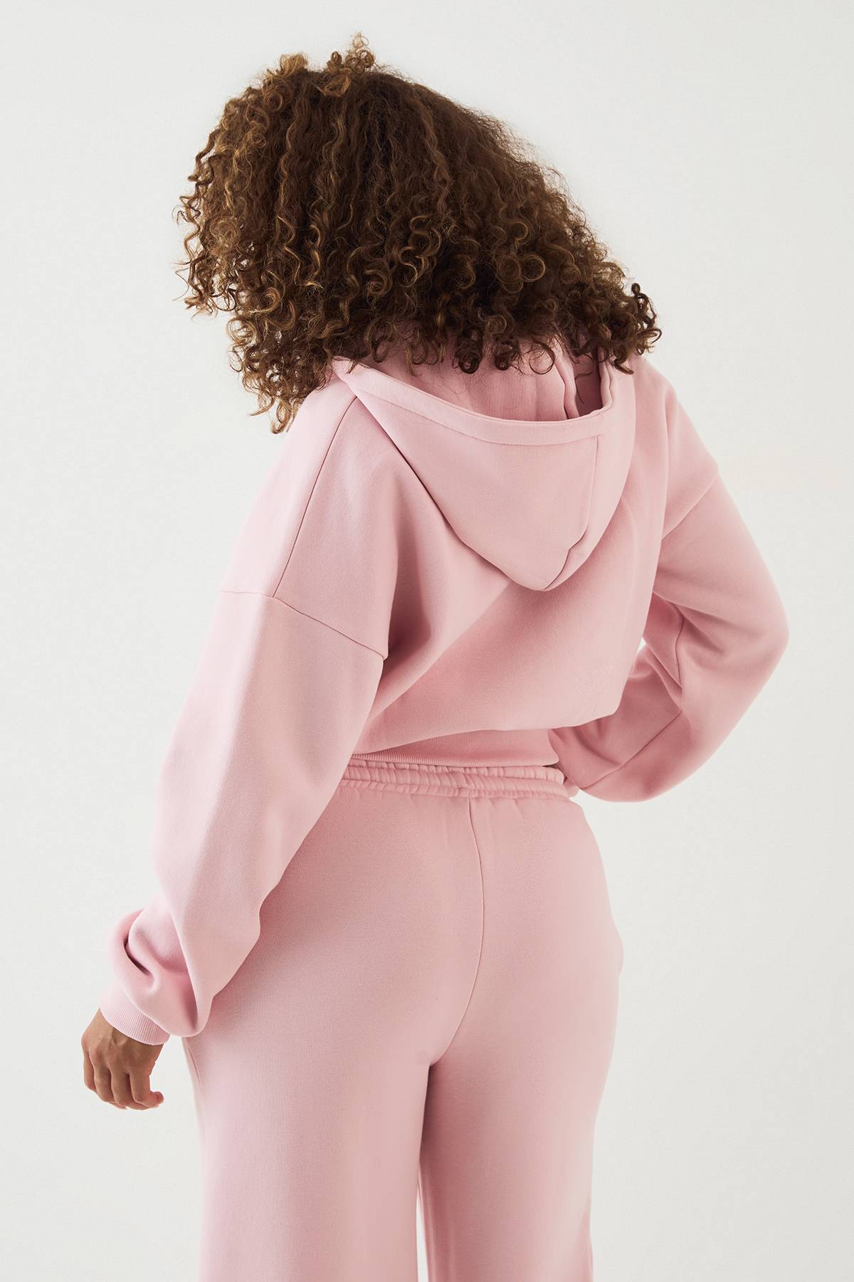 Sweat À Casynthétiqueche Court Boxy Zippé Avec Appliqué Dsgn Studio