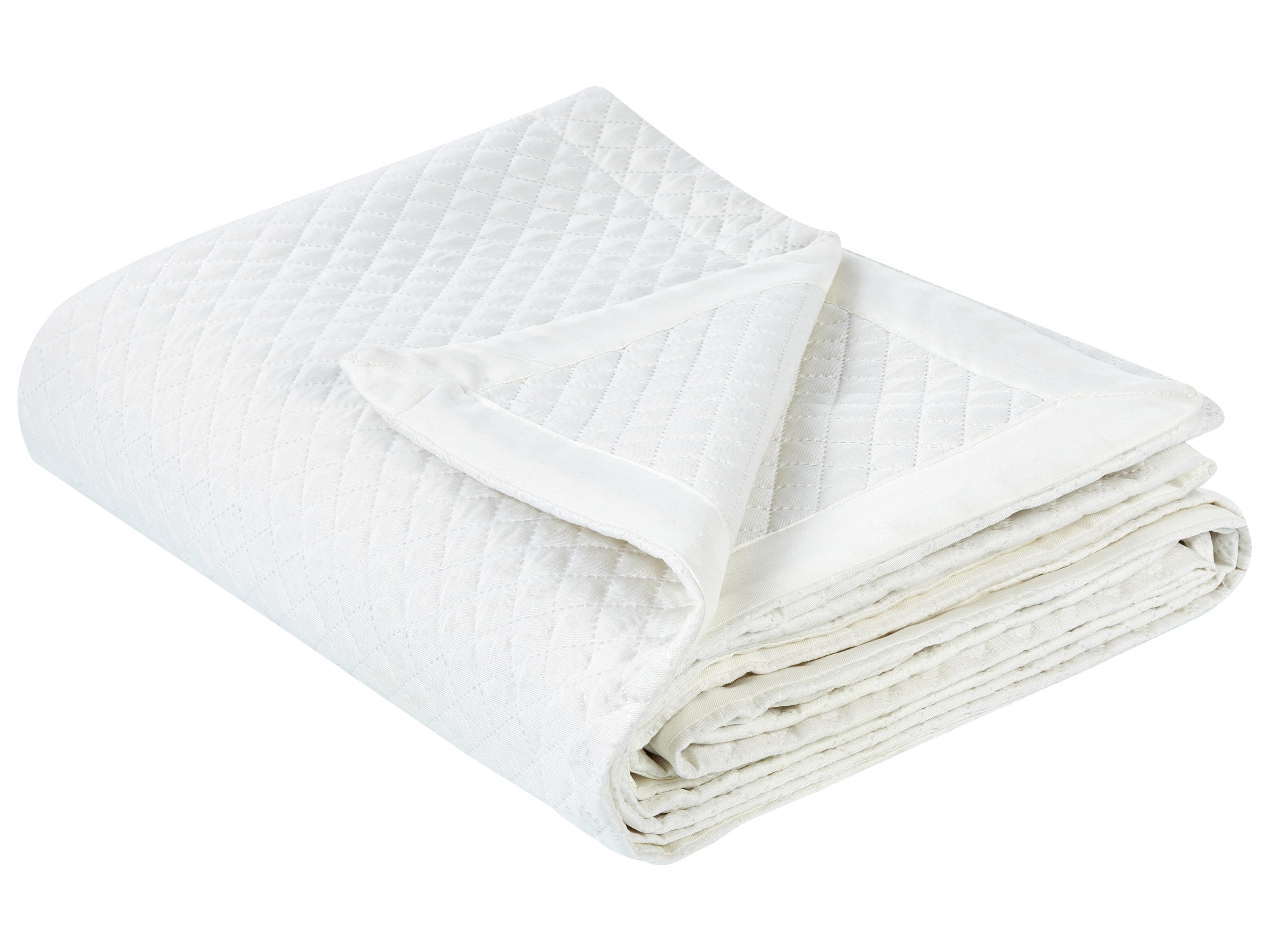 Sprei NAPE 200 x 220 cm Gebroken wit