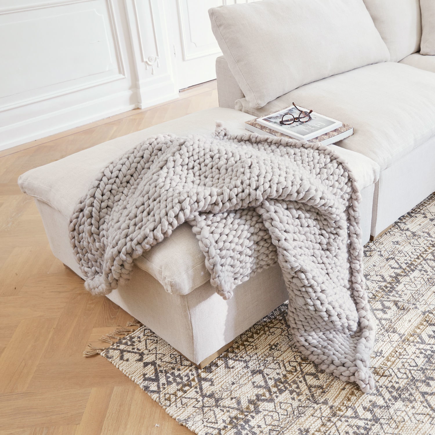 Plaid Reidous grau