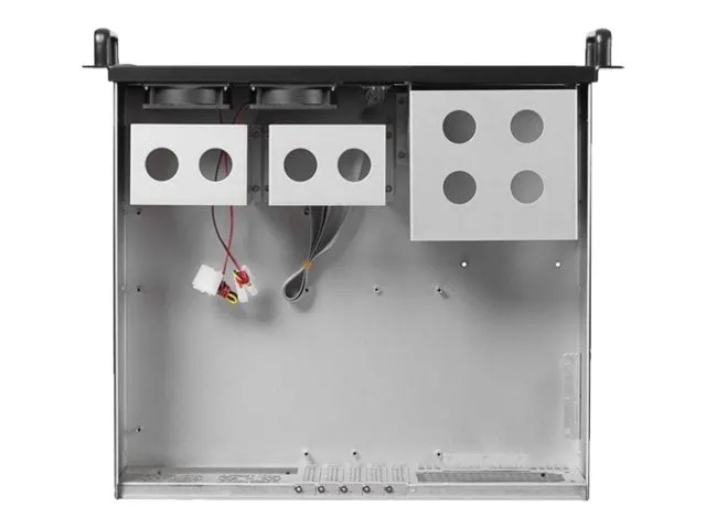 Netrack Server Case - Rack-monterbar 3U - ATX - sort - USB