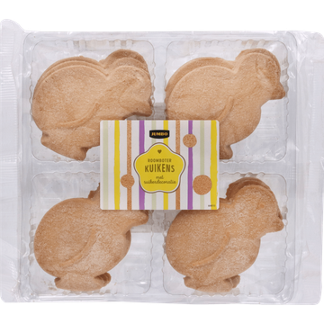 Jumbo Roomboter Kuikens met Suikerdecoratie 200 g
