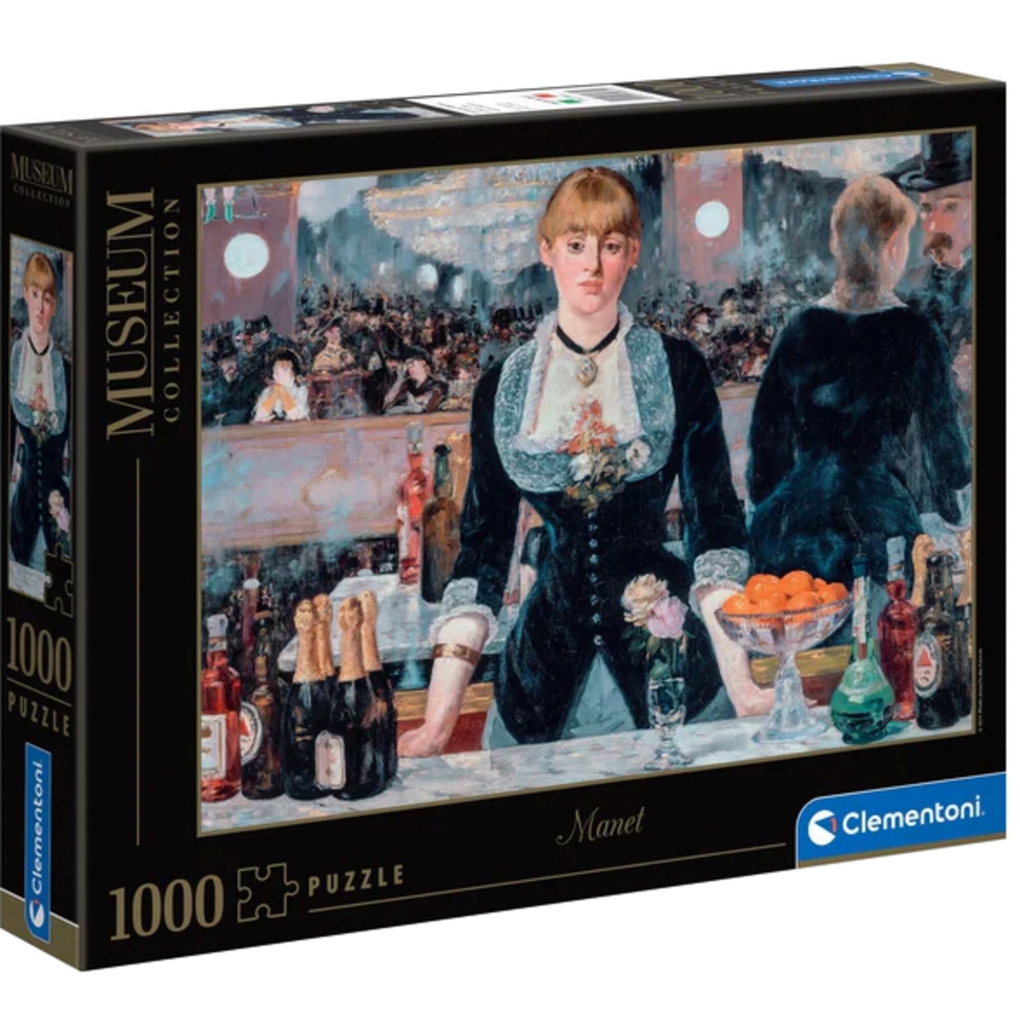 Clementoni Puzzle Museum Collection: Manet - Bar in den Folies Bergère
