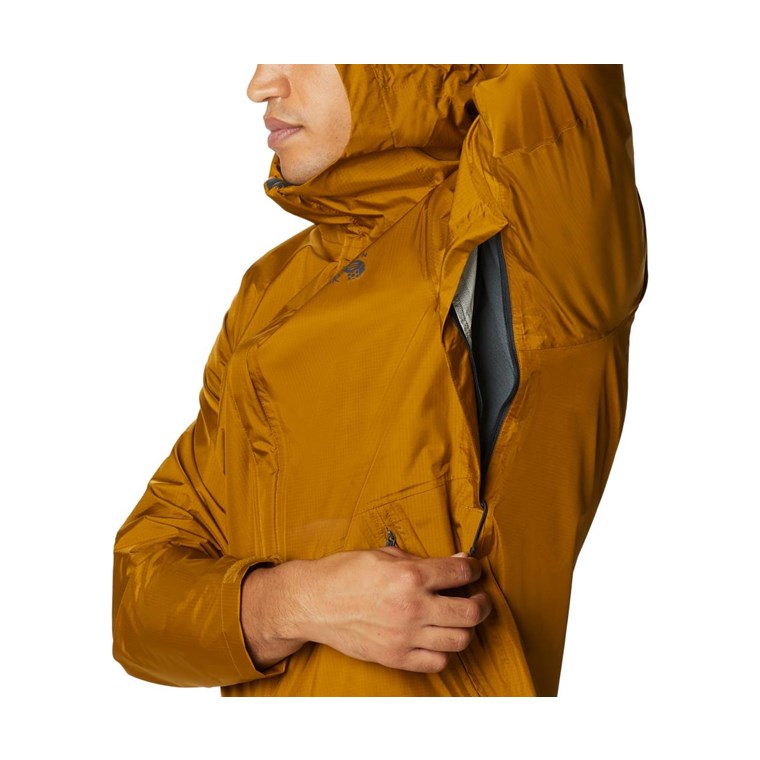 Mountain Hardwear Acadia Jacket Men Olive Gold