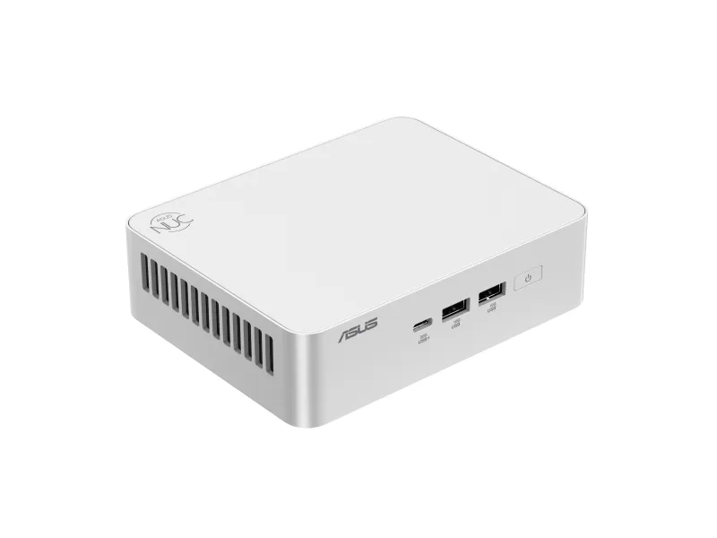ASUS NUC 15 Pro  RNUC15CRSU900002 - Barebone - mini PC 1 x Core Ultra 9 285H / op til 5.4 GHz - RAM 0 GB - Arc Graphics 140T - IEEE 802.11ax (Wi-Fi 6), IEEE 802.11be (Wi-Fi 7), Bluetooth 5.4, 2.5 Gigabit Ethernet, Gigabit Ethernet - sølv
