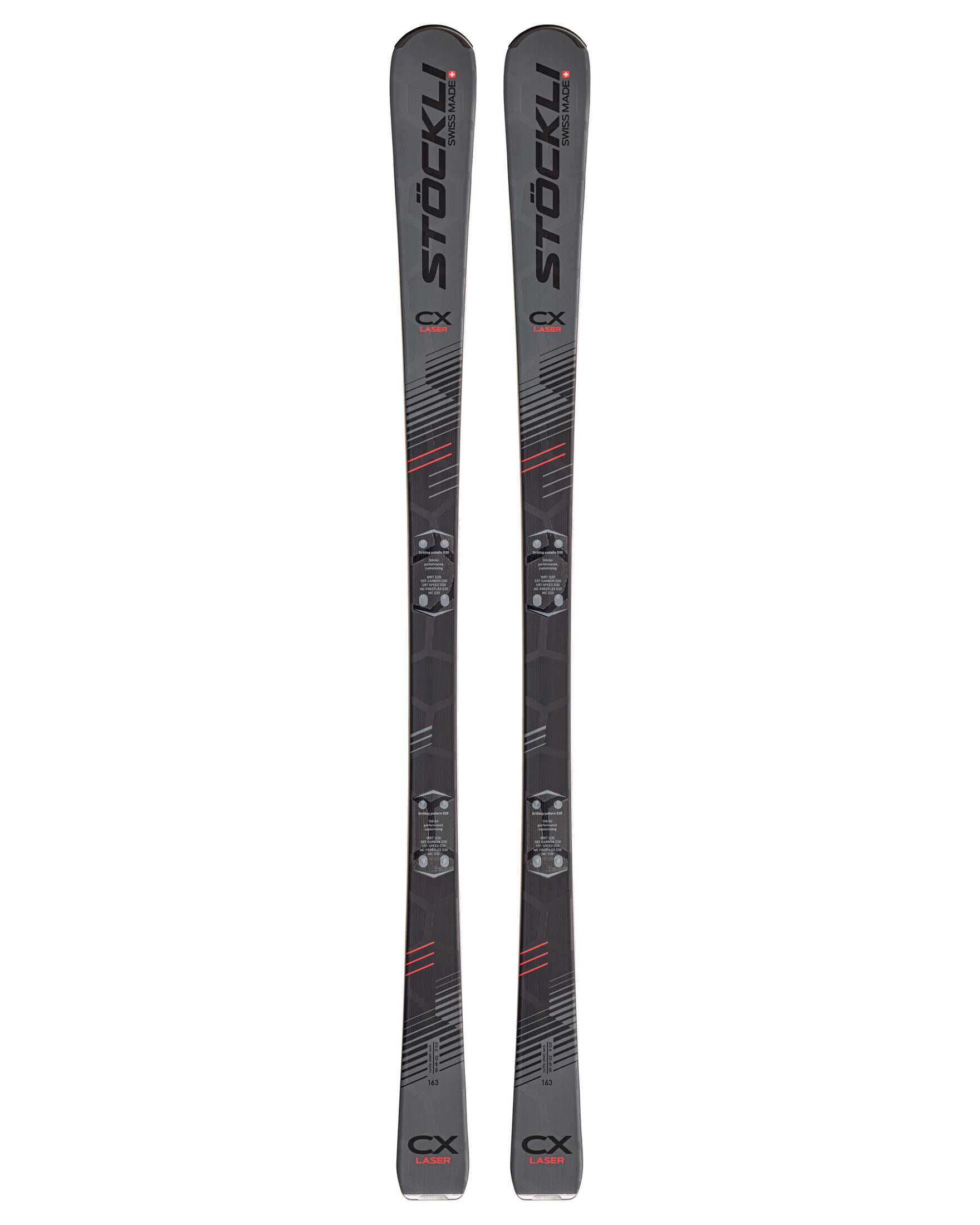 Stöckli| Skier LASER CX inkl. MC11 Bindung und D20 Platte