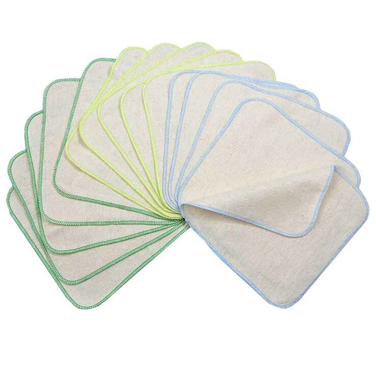 Avo & Cado Flanellwaschlappen 15er Set, 1 St