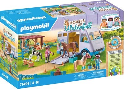 Playmobil 71493 Horses of Waterfall Byggesett Rideskole