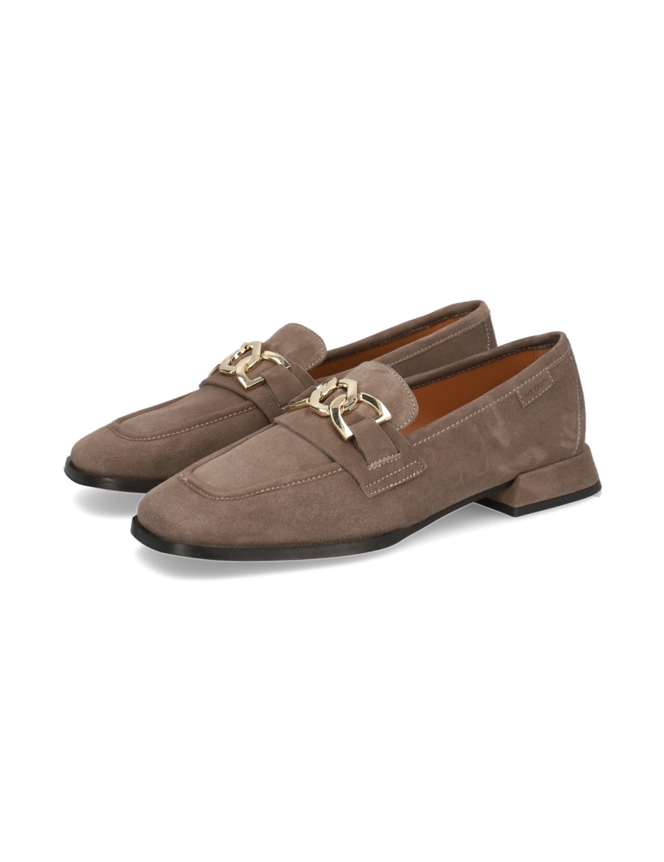 Veloursleder Slipper