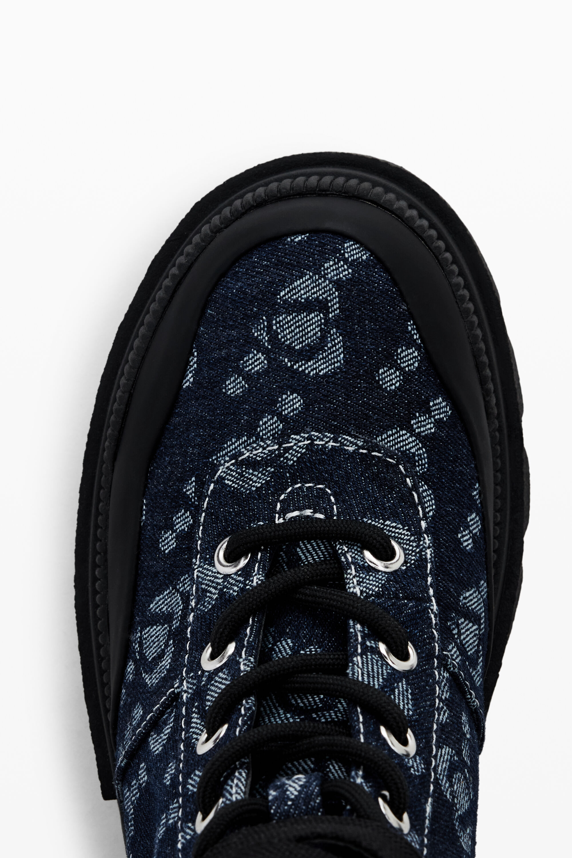 bota trucker de jeans