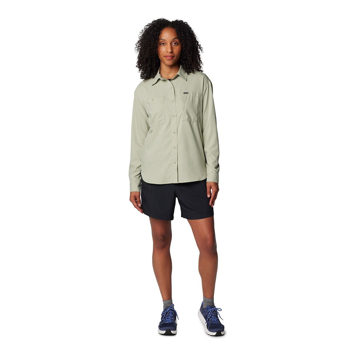 Columbia Silver Ridge Utility LS Skjorte, dame (Safari)