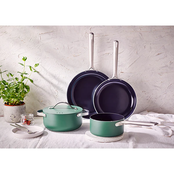 Batterie de cuisine Mobi vert Beka