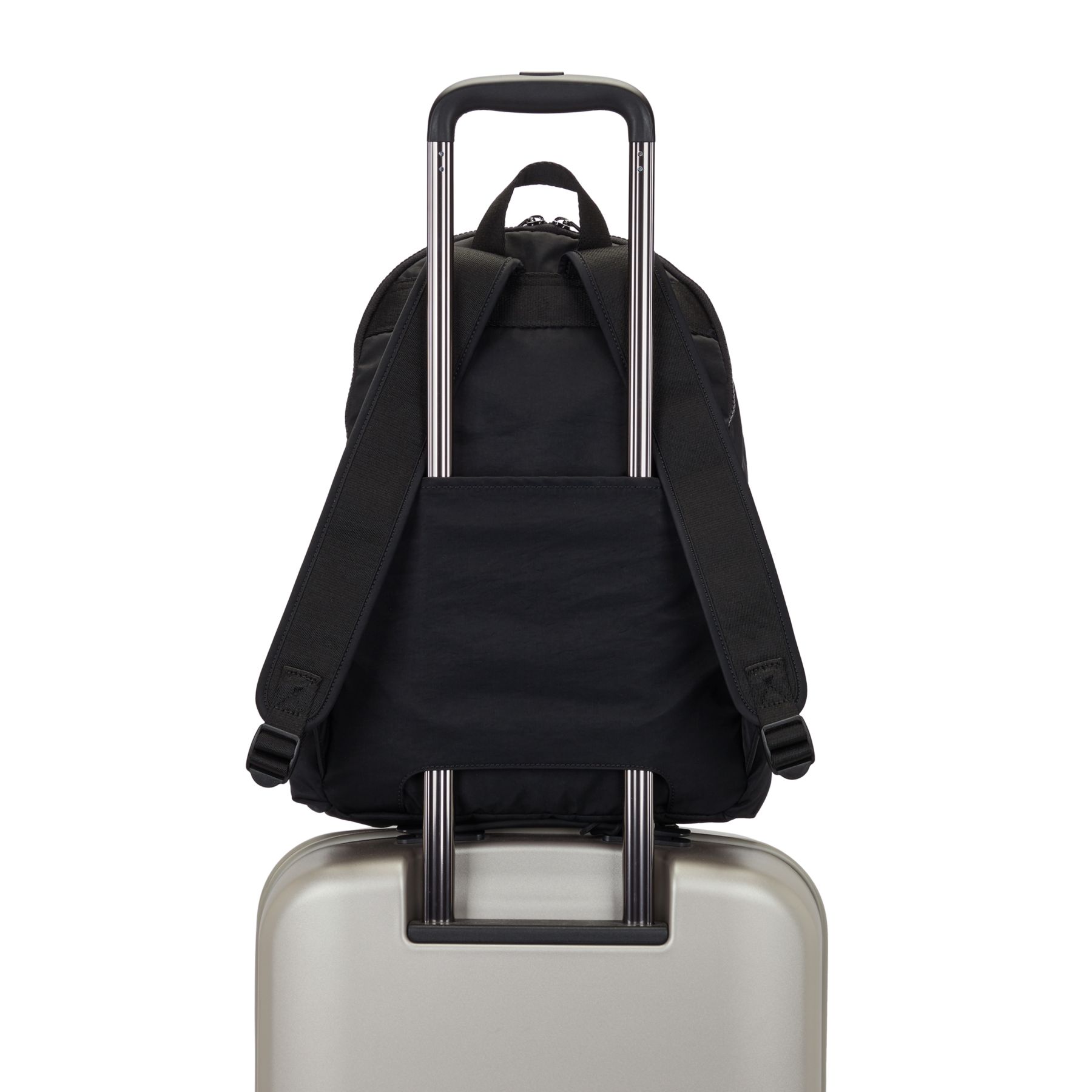 DELIA M Grand sac à dos avec compartiment matelassé pour ordinateur portable - Endless Black