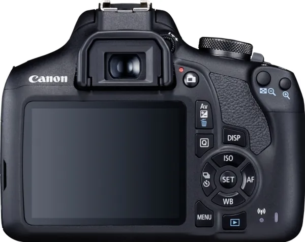 Canon EOS 2000D - Digitalkamera - SLR - 24.1 MP - APS-C - 1080p / 30 fps - kun kamerahus - Wi-Fi, NFC