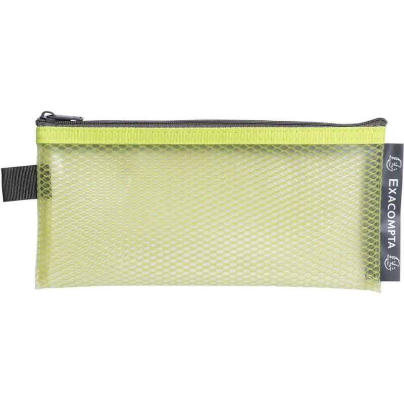 Pochette à fermeture éclaire en plastique souple Pop'N Co - Couleurs assorties