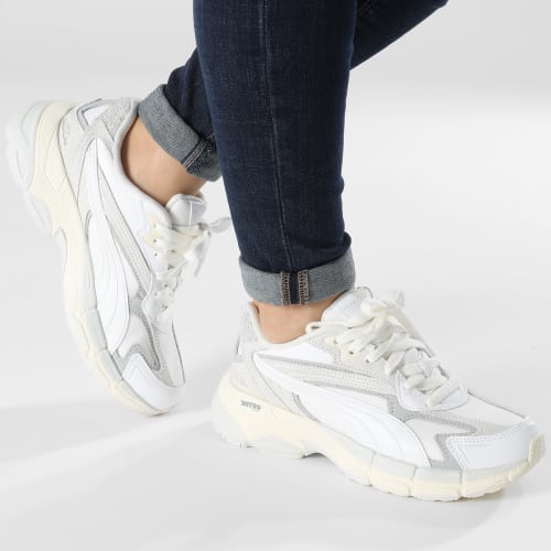 Baskets Femme Teveris Nitro Thrifted 391095 Puma White