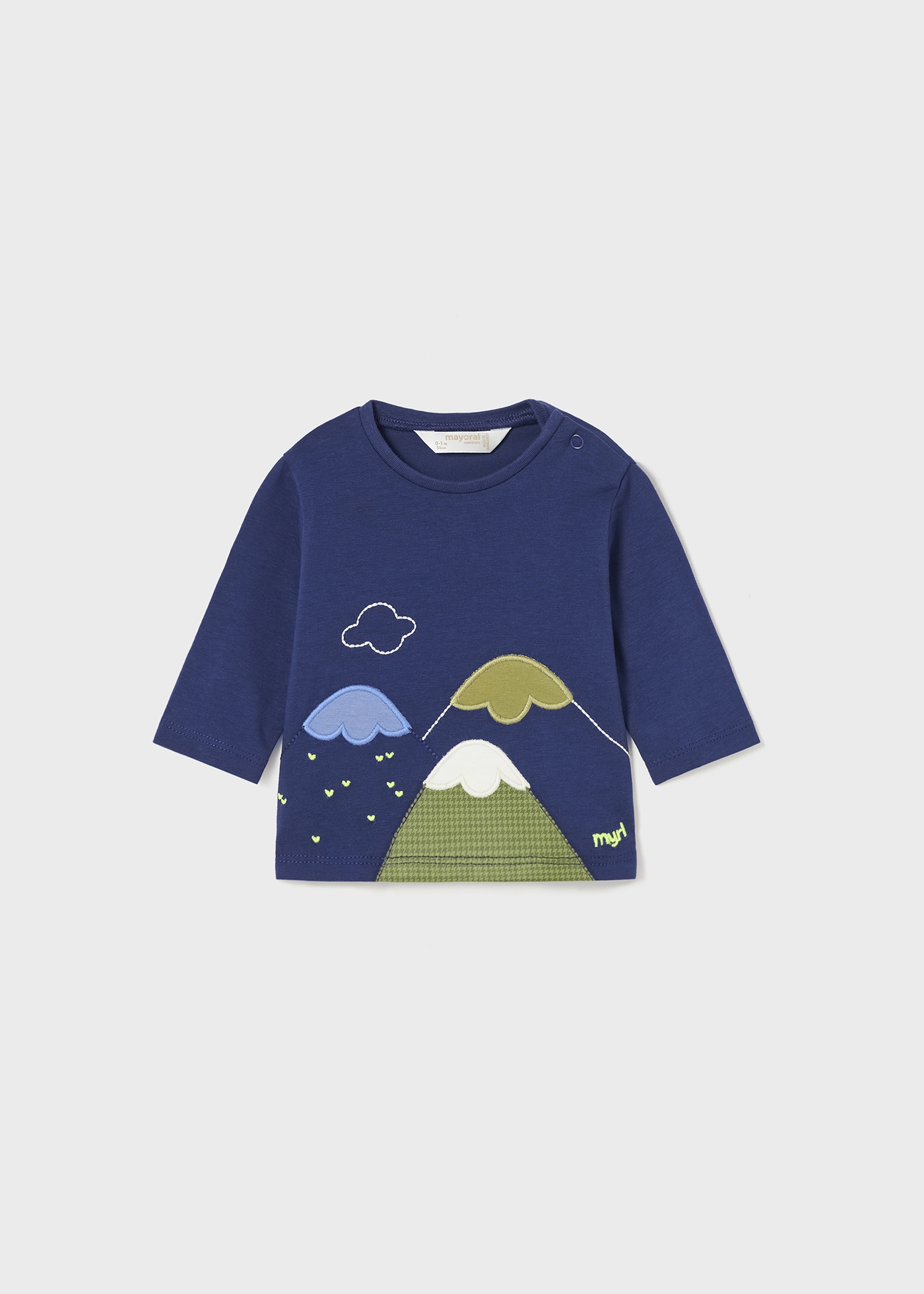 Conjunto de 2 camisetas Better Cotton para recém-nascidos