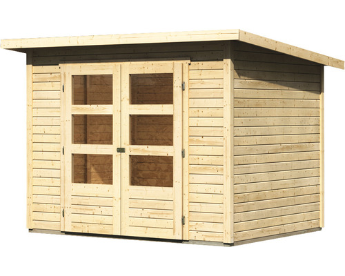 Expresshaus, Karibu Prompto 3 tuinhuis, 282 x 210 cm, naturel