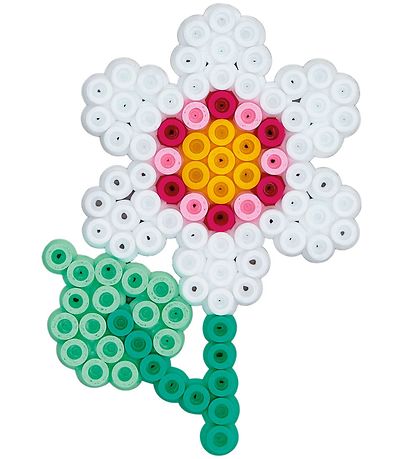 Hama Midi Perler - 15.000 stk. + 3 Plader - Pastel Multifarvet