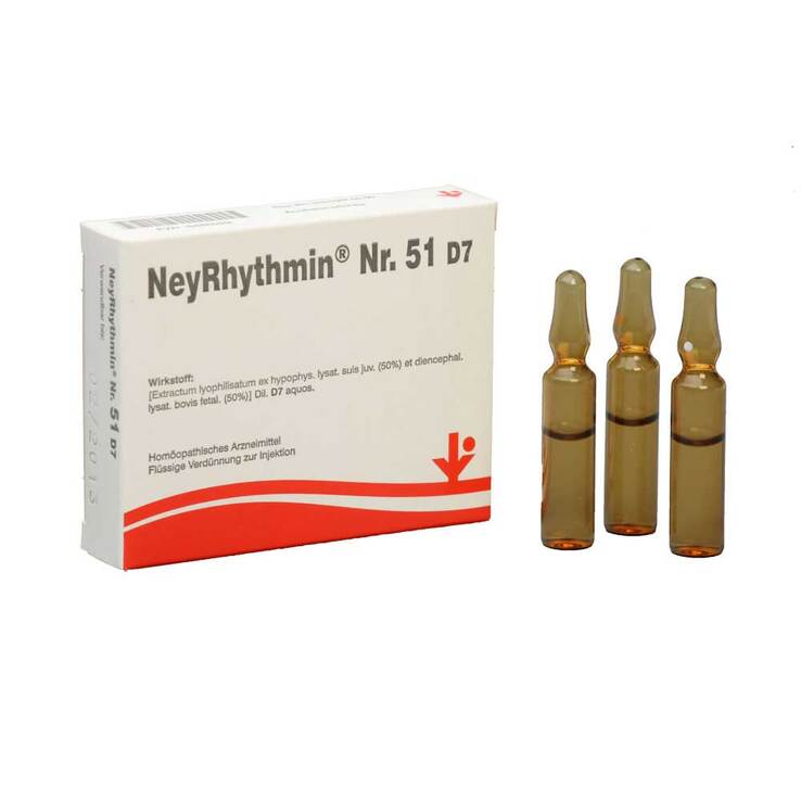 Neyrhythmin Nr.51 D 7 Ampullen, 5X2 ml