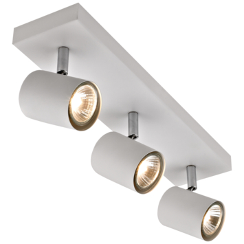 GAMMA opbouwspot Genua 3-lichts mat wit