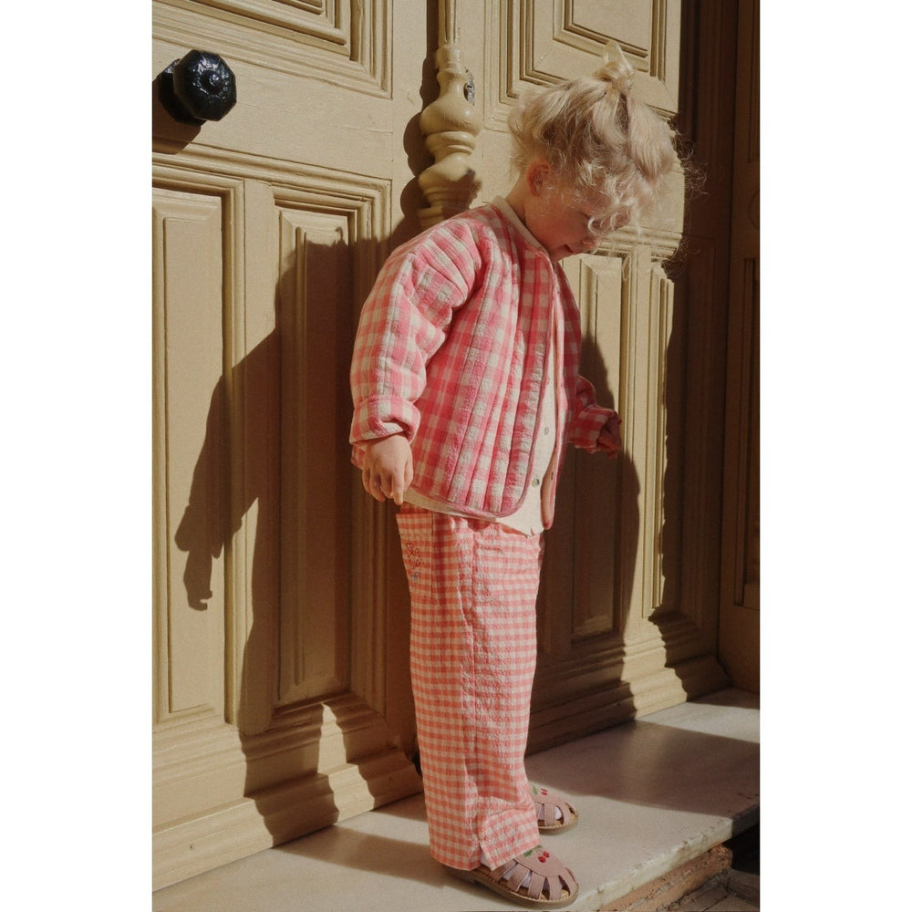 Køb Konges Sløjd Peach Blossom Check RHW X KS Bella Jakke