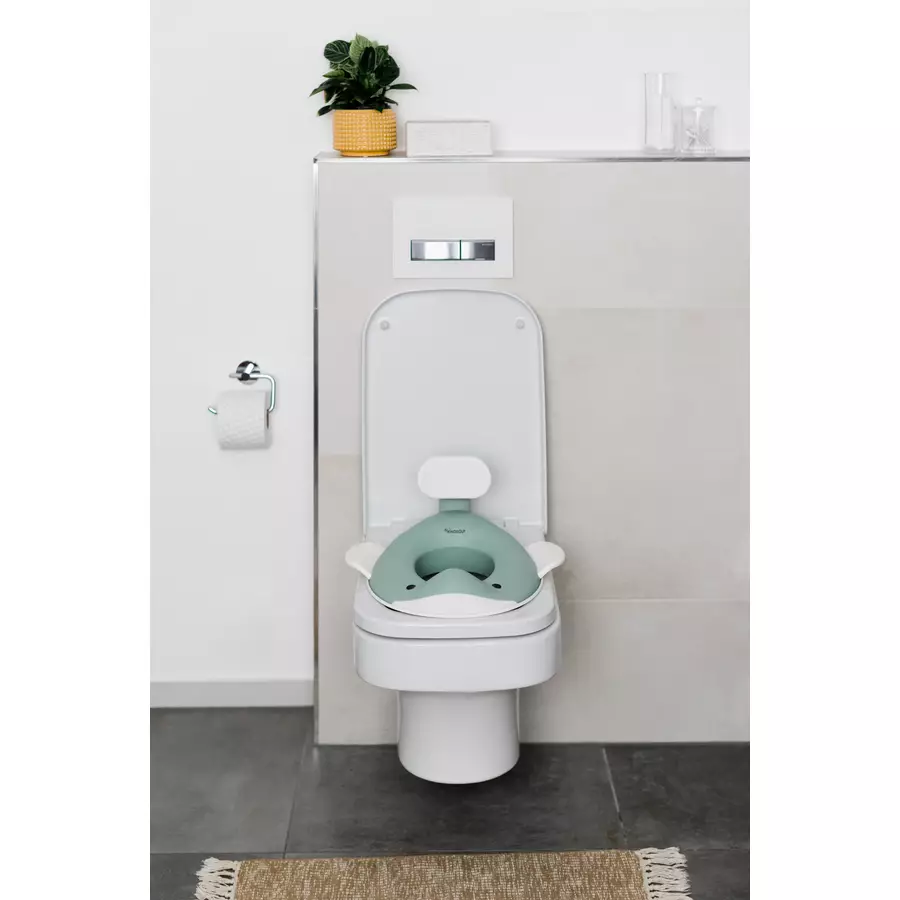 KINDSGUT Toilettenaufsatz Wal aquamarin