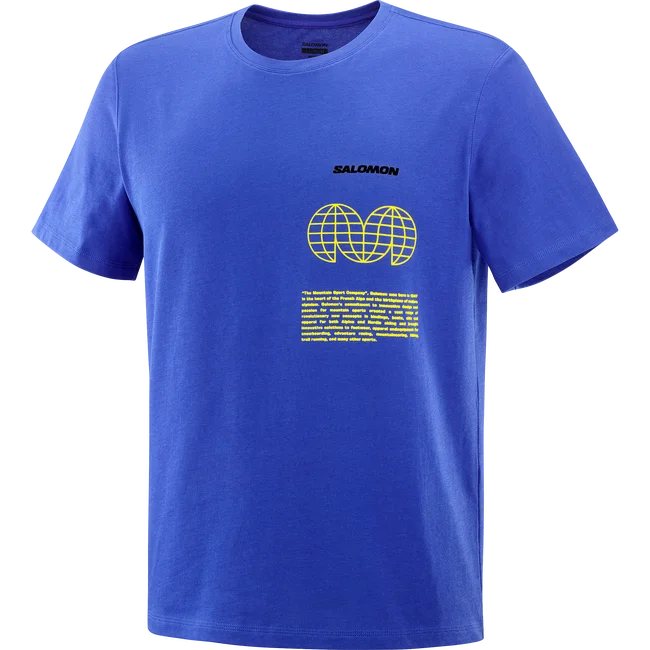 SALOMON GLOBE GRAPHIC  Kurzarmshirt Herren