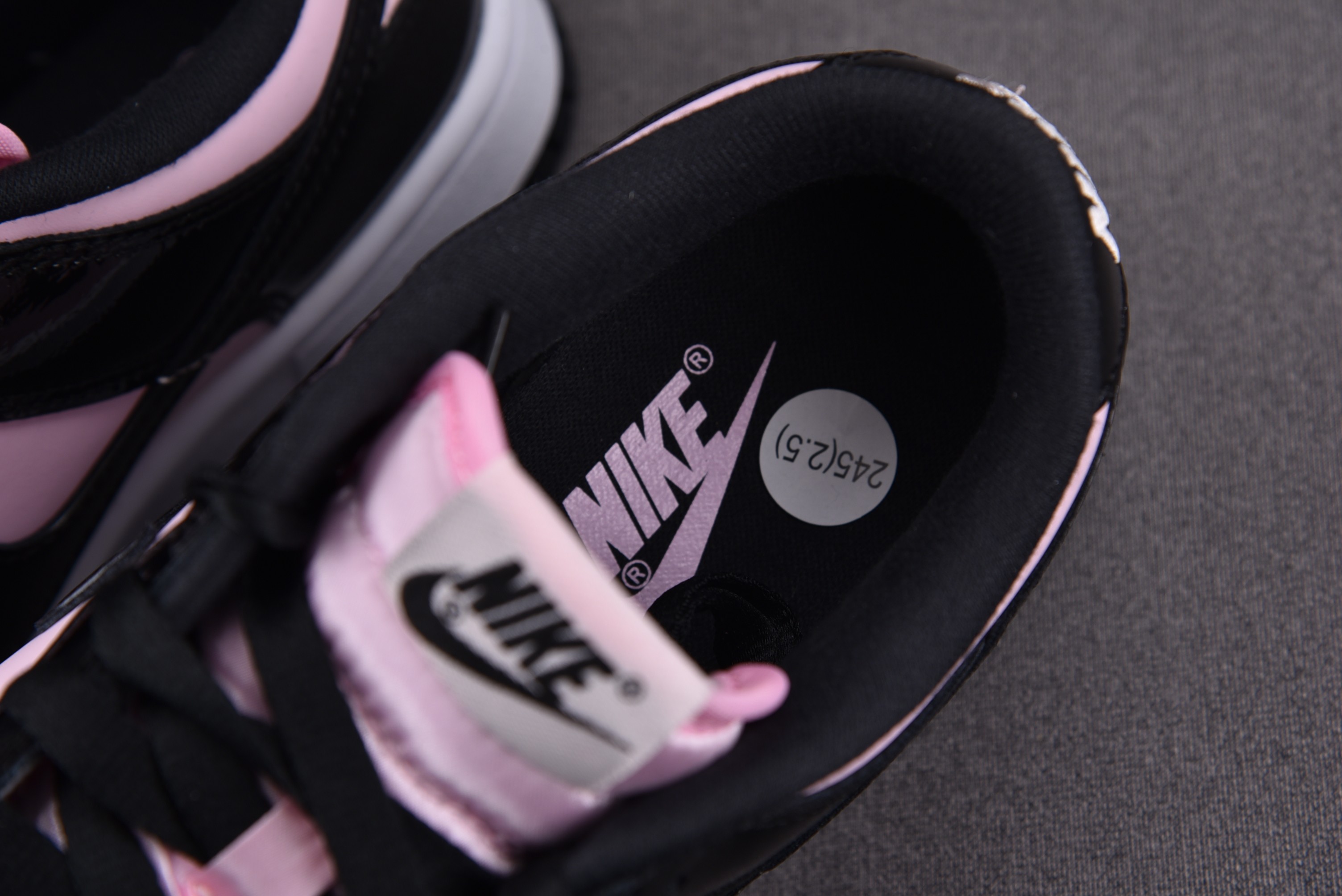 Nike Dunk Low Pink Foam Black (Women Size!!)