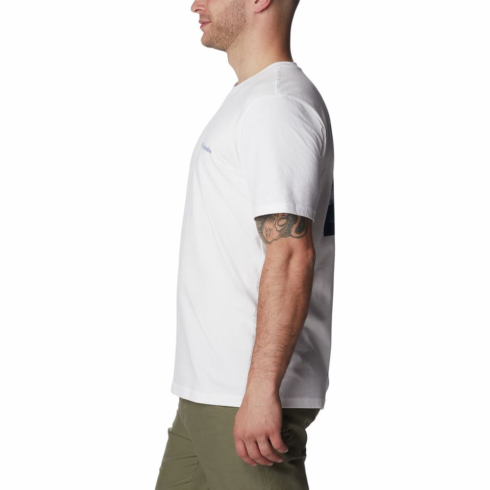 Columbia RAPID RIDGE™ - Tee-shirt Homme white/natures