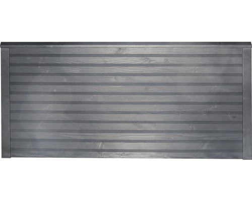 Konsta Diamond voortuinhek 180 x 90 cm basaltgrijs