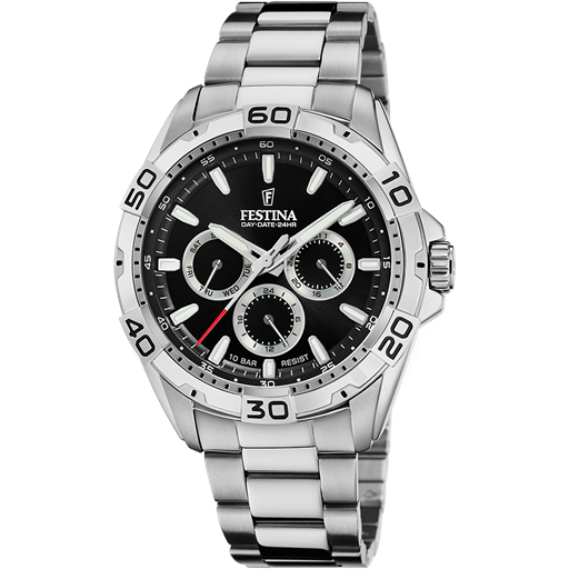 Festina Multifunktion 20623 Herreur, Black, 45 mm