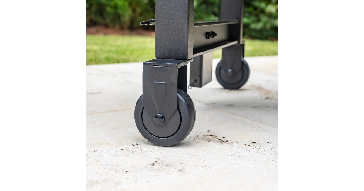 Char-Griller3-Burner Flat Iron Gas Griddle barbecue  (Zwart)