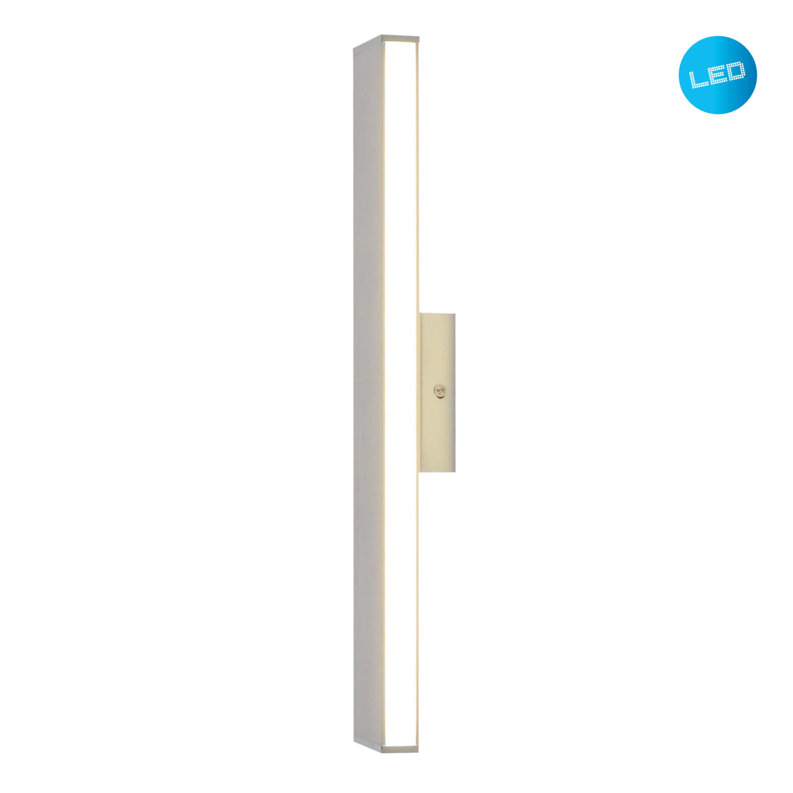 LED-Wandleuchte DUBAI - chromfarben - 45 cm