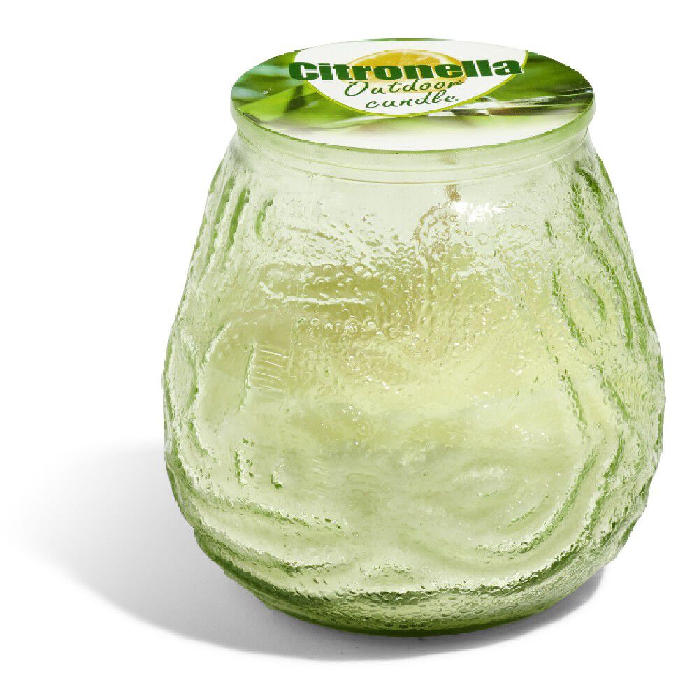 Bougie citronnelle verre