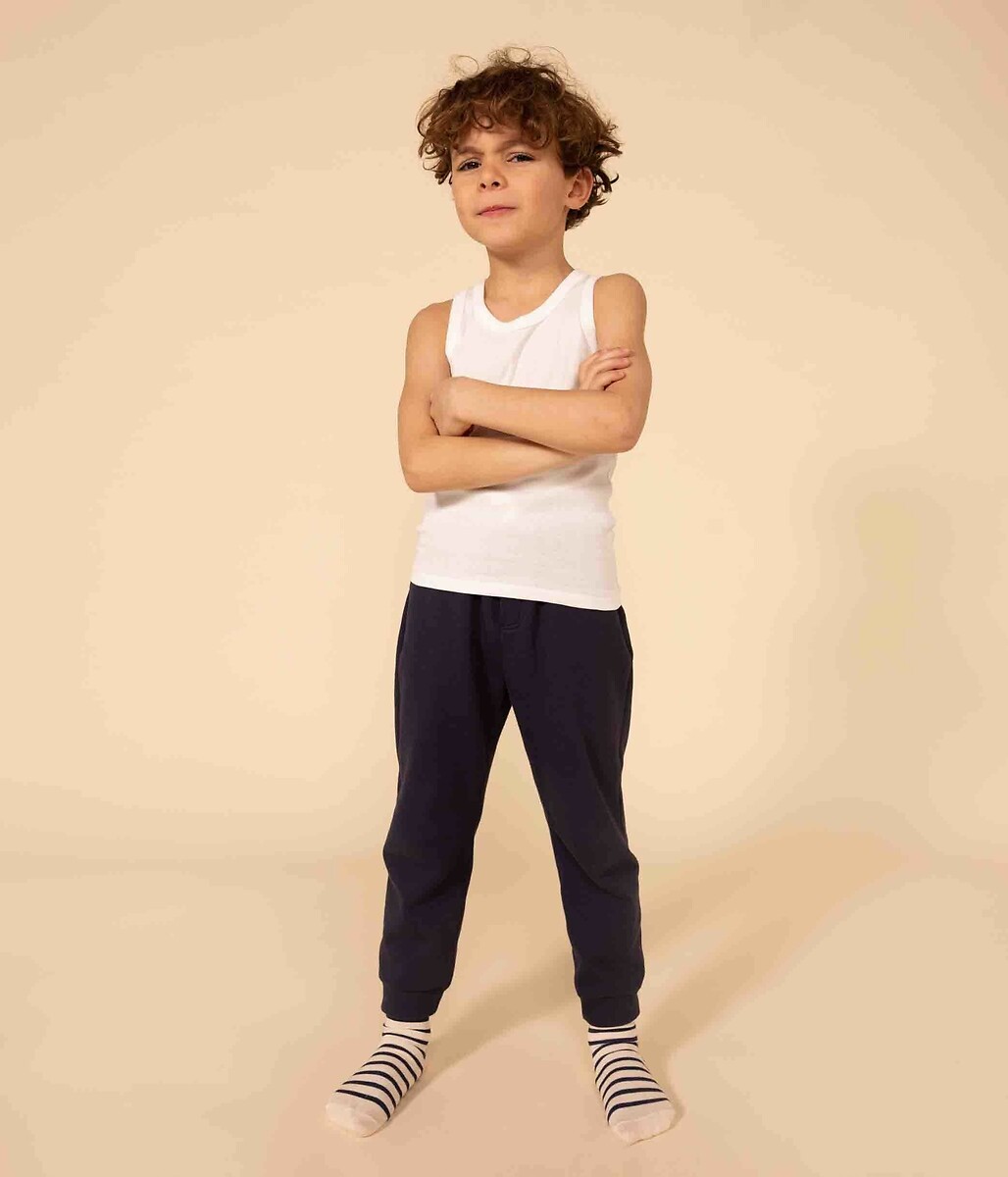PETIT BATEAU<br>Conjunto de 2 camisetas de algodão