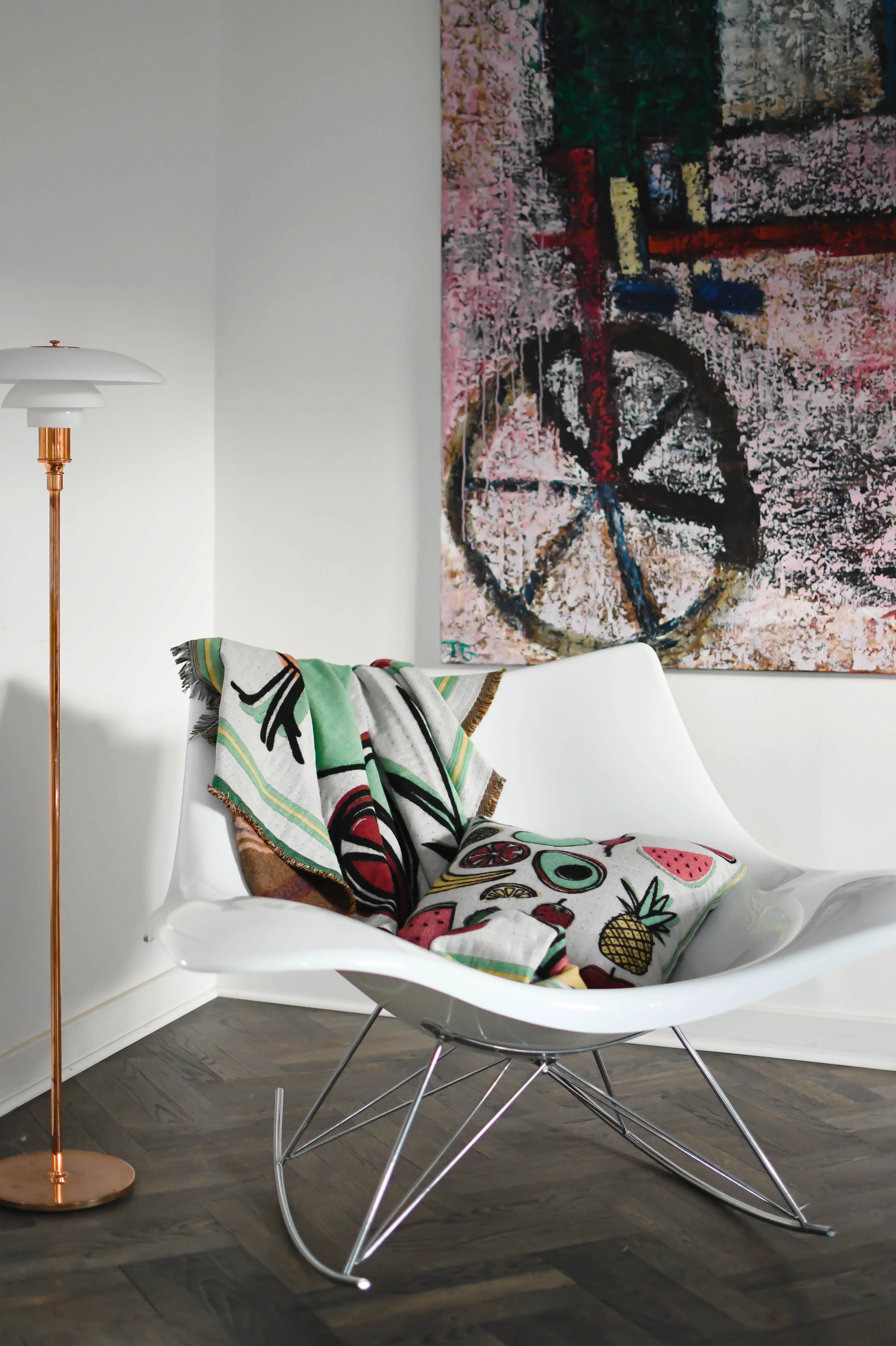Bahne Interior  Fruity pude m/fyld - 50x50 cm.