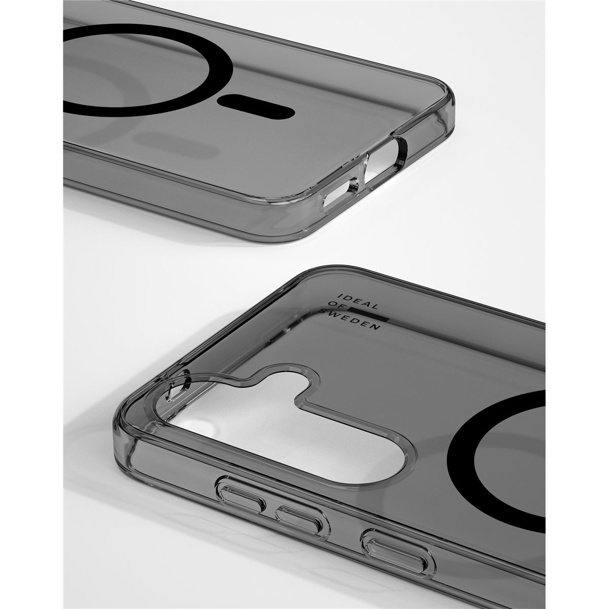 Samsung Galaxy S25  Plus Hardcase Hülle Clear Case Designer MagSafe-Modul (IDCLCMS-S25P-470) - Tinted Black
