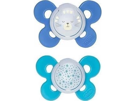 Chicco Chicco Nipple Physio Comfort blue 12m +