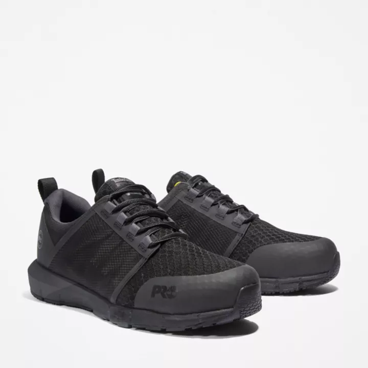 Chaussure de travail à embout en alliage Radius pour homme en noir