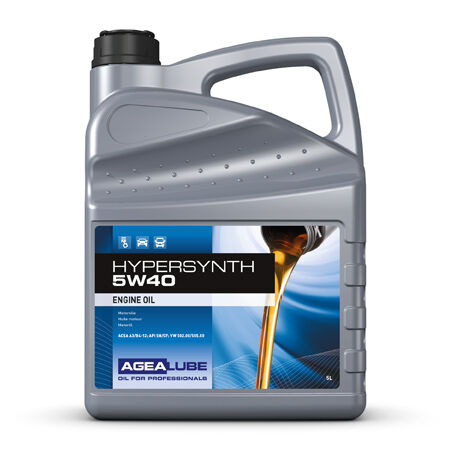 Agealube 5W40 - Motorolie - 5 Liter
