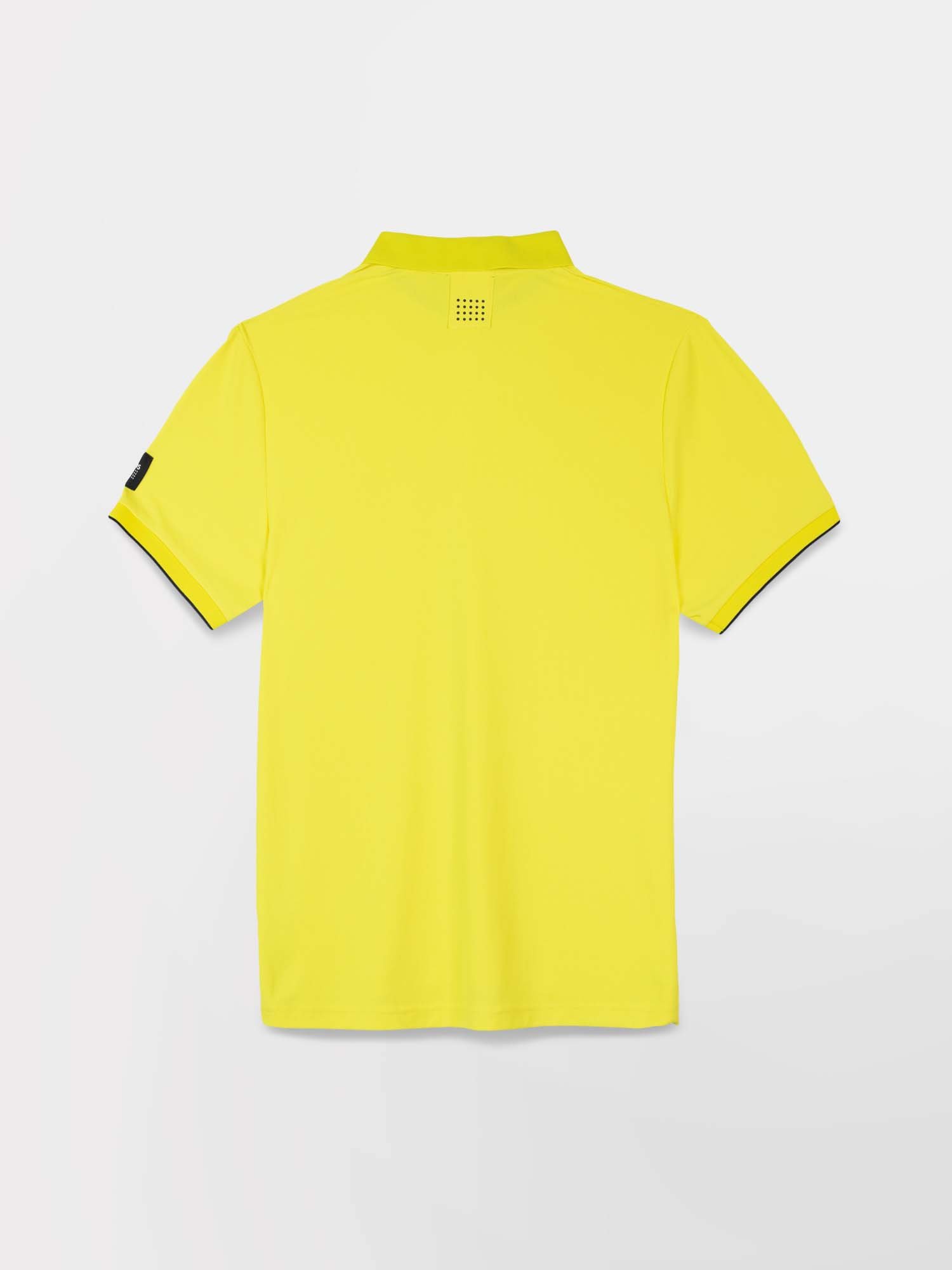 Polo Homme Séchage Rapide Fluide Jaune