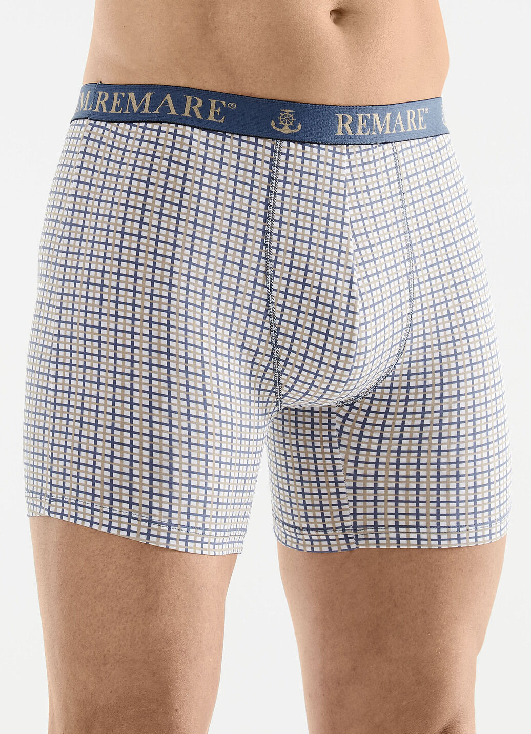 Dreierpack Pants mit Karodessin