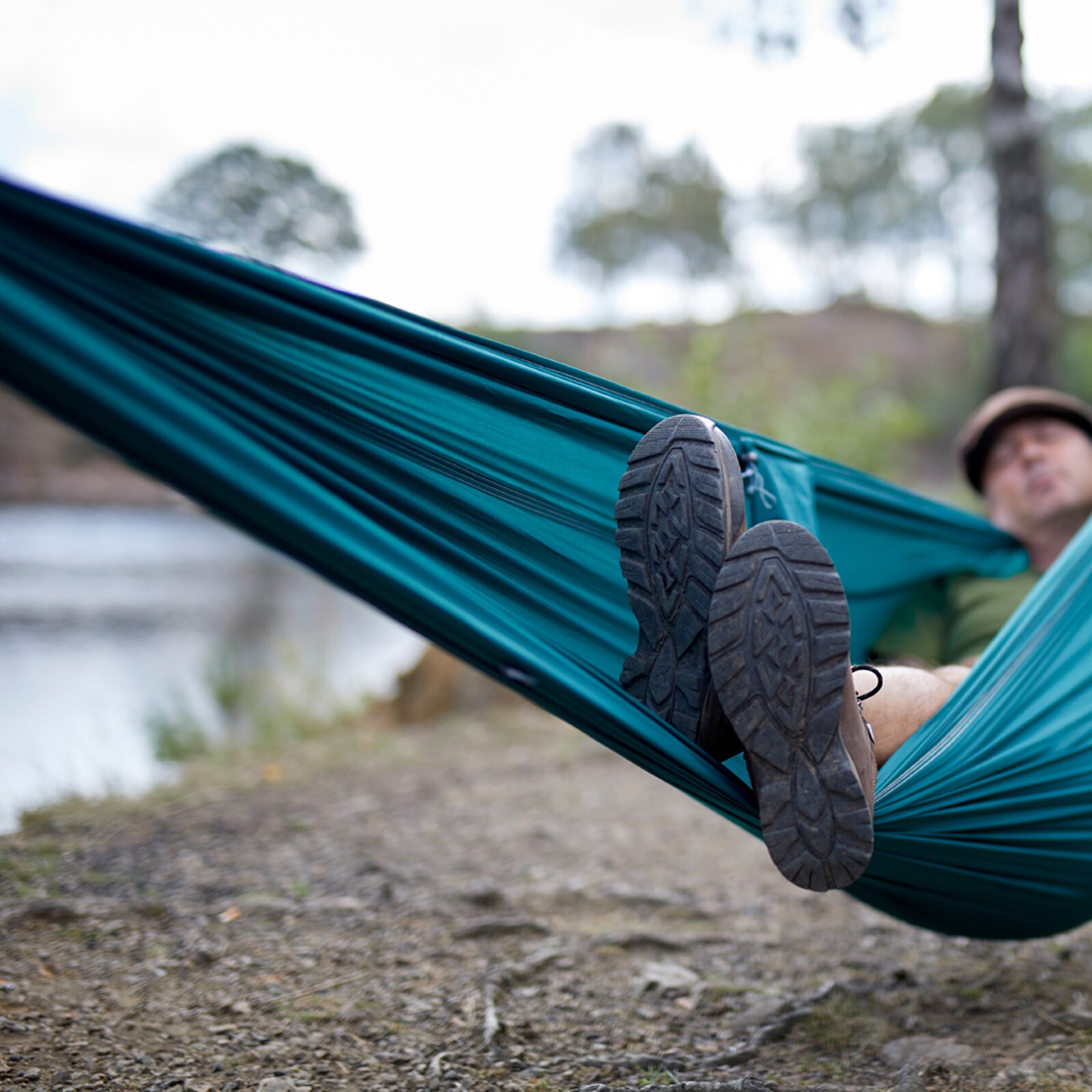 GRAND CANYON 2 Personen Reise Hängematte Bass Hammock Double Mehrpersonen 180 kg Farbe: Storm