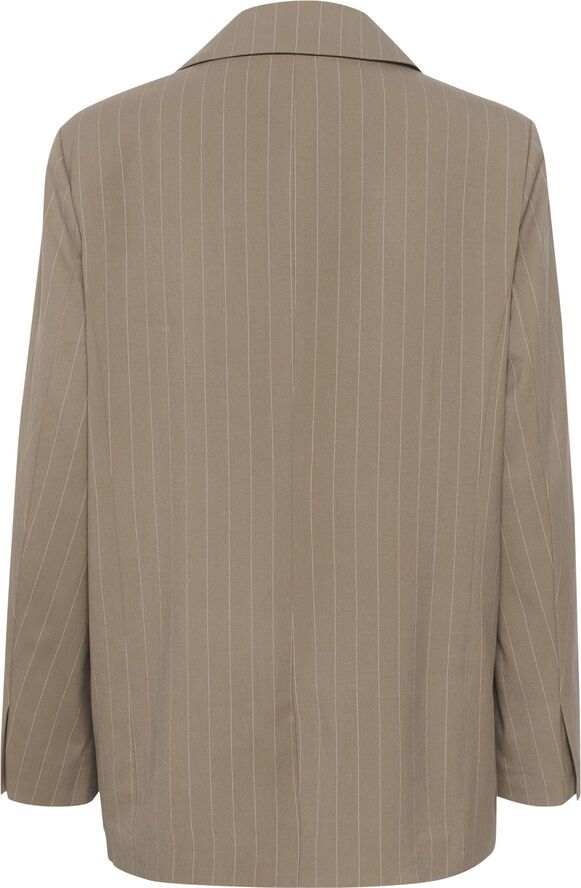 Karen by Simonsen KBMilano Stripe Blazer Walnut