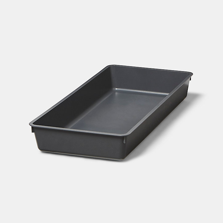 Range couverts GoodHome Nitaki gris 20 x 42 cm, 1 compartiment