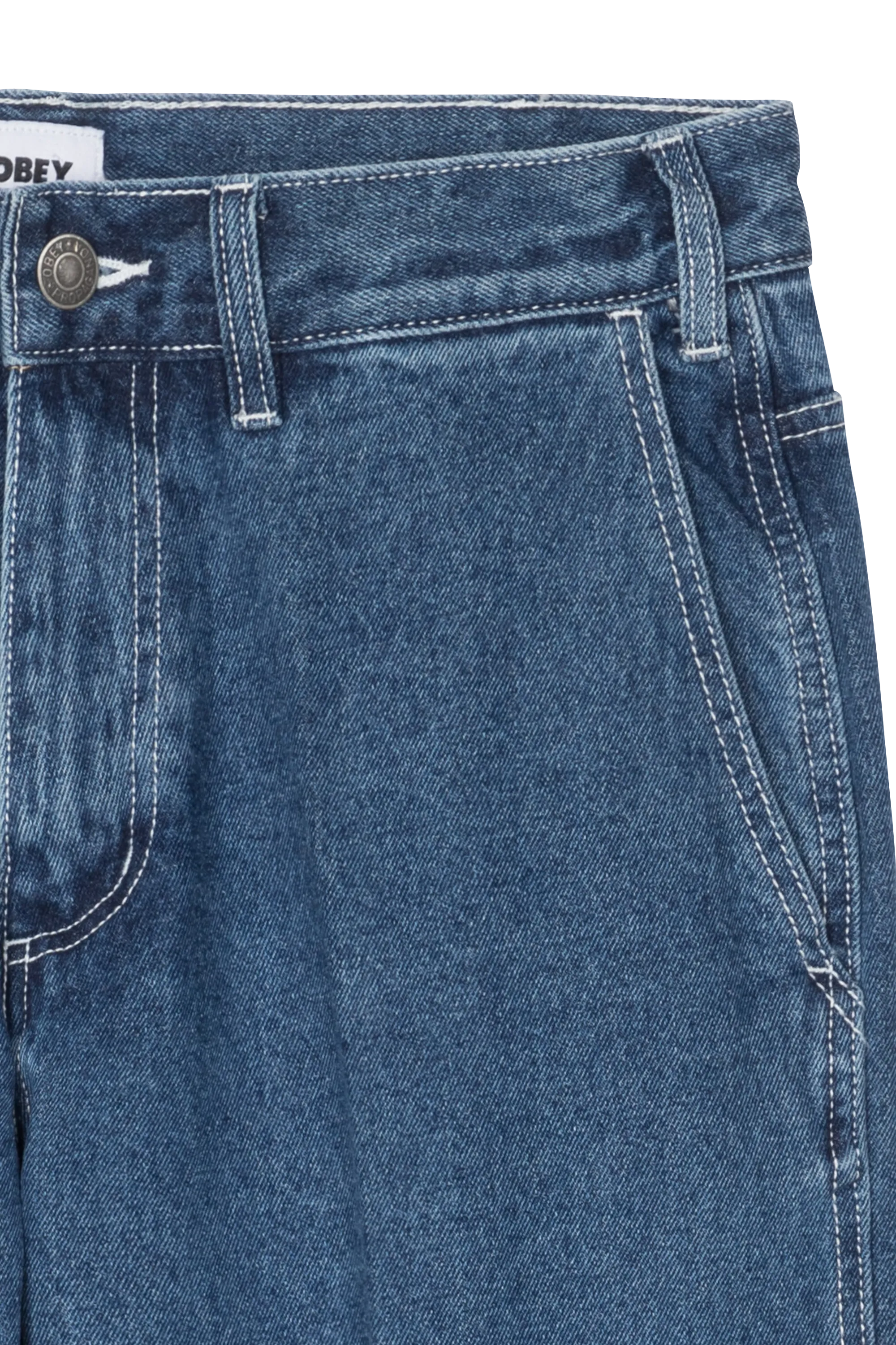 OBEY Jean HARDWORK CARPENTER Bleu