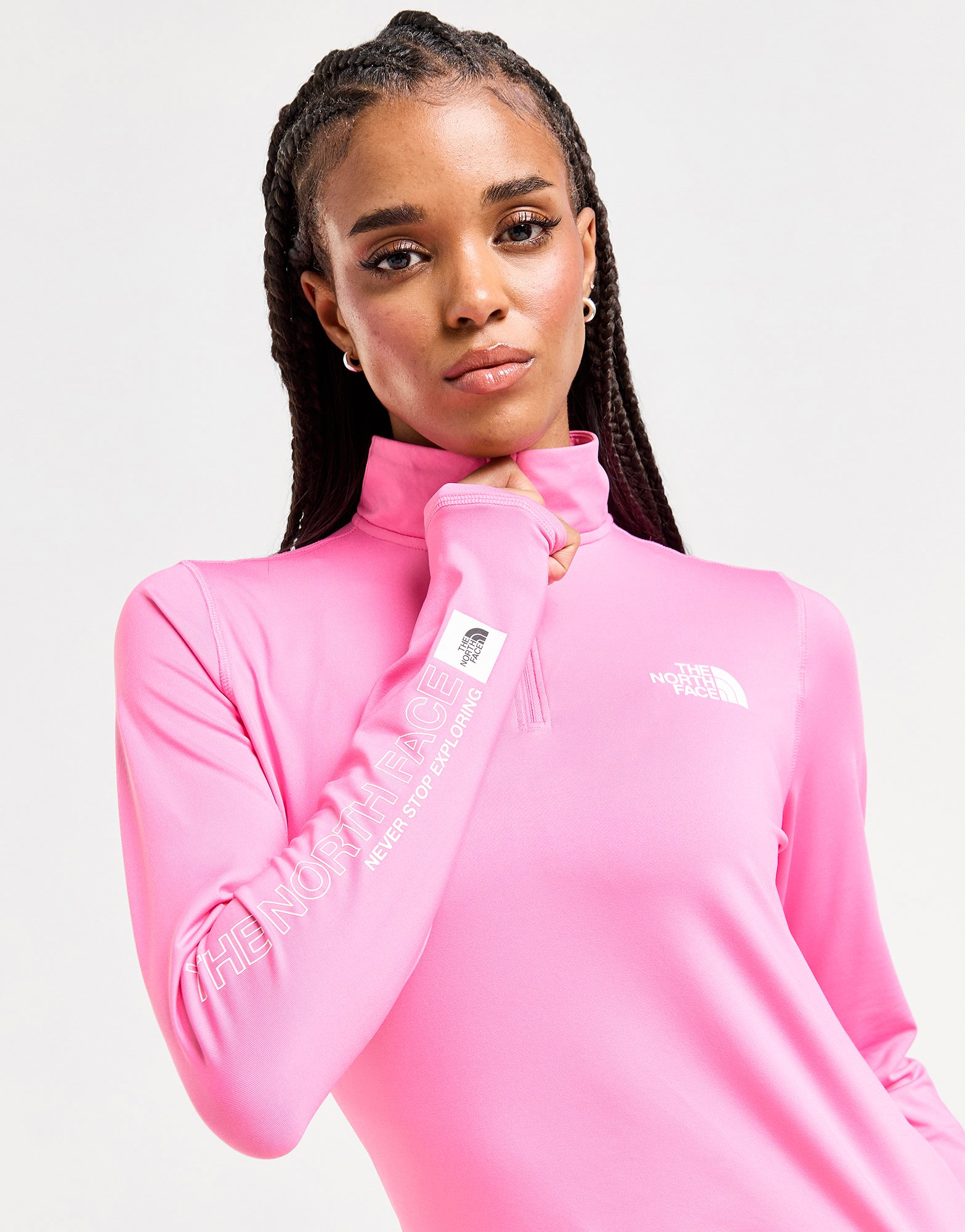 The North Face Haut Zippé Outline Femme