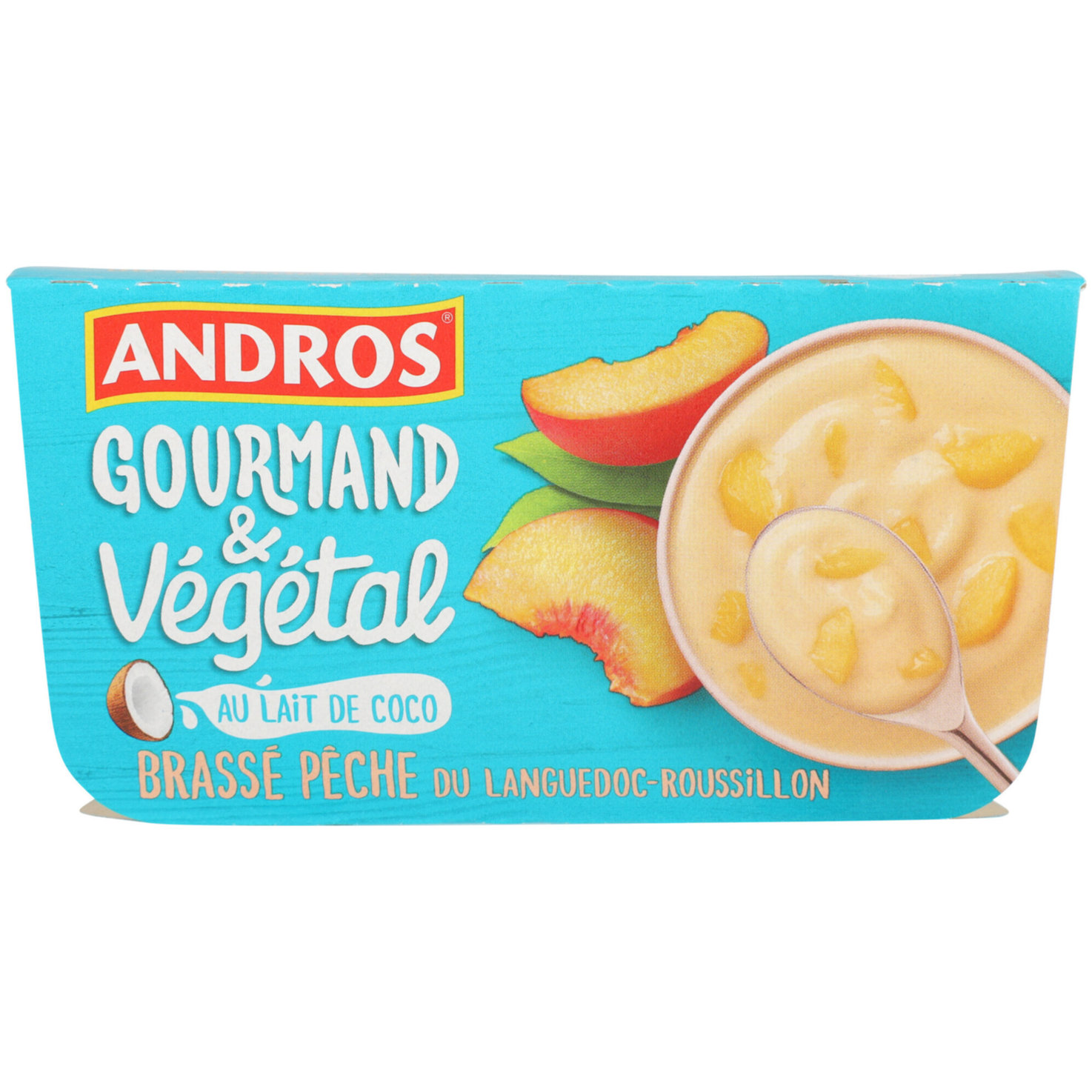 Gourmand&Végétal Kokos Pfirsich4x100g