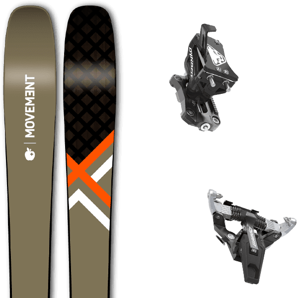 Pack ski de randonnée MOVEMENT AXESS 92 + Fix