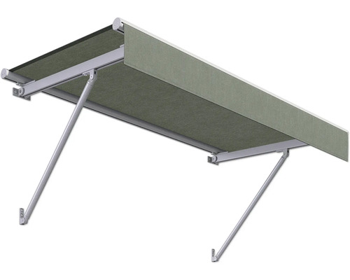 SCALA luifelframe RAL 7035 lichtgrijs 120x90 cm stofdesign U793